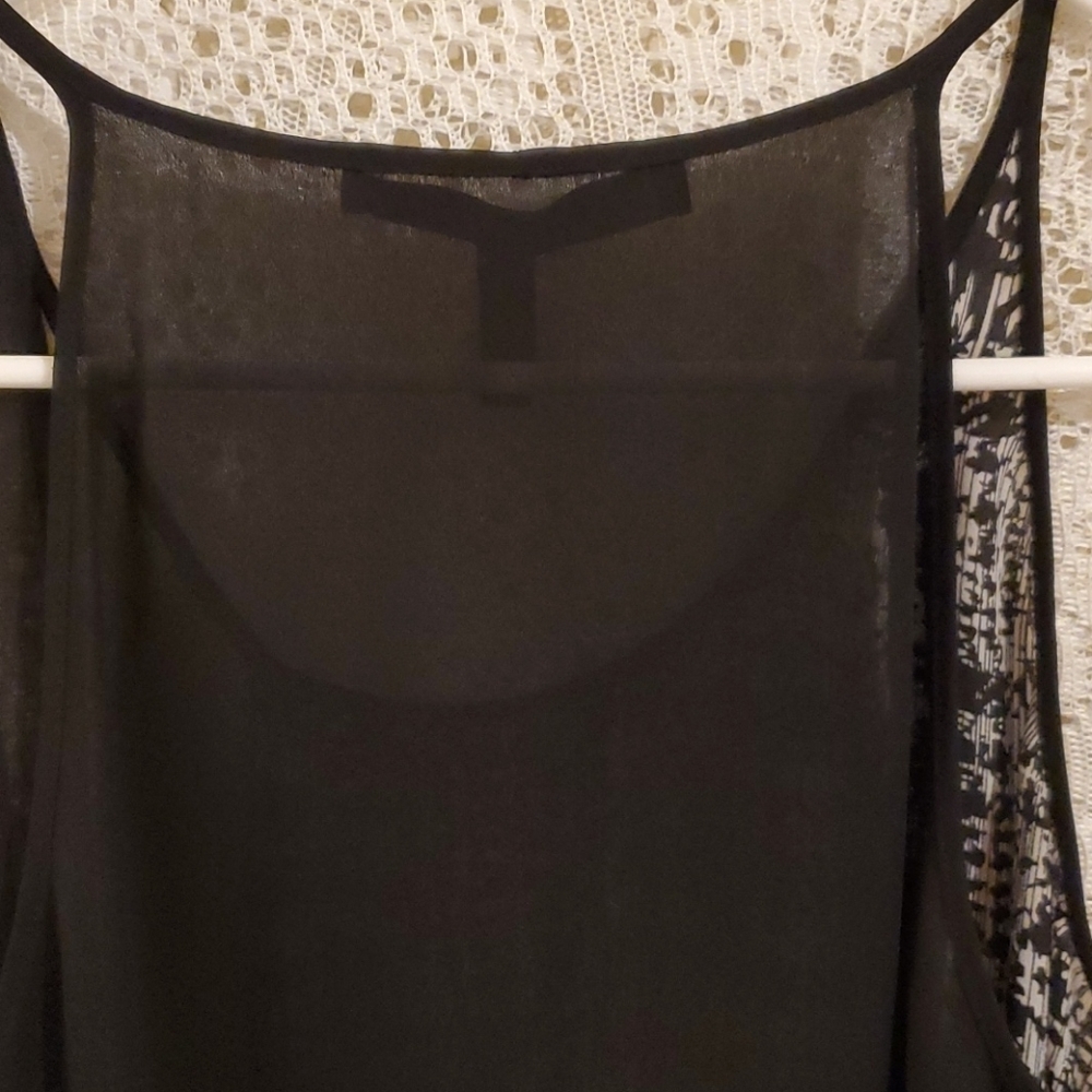 BCBGmaxazria asymmetrical thin black dress - Picture 7 of 12